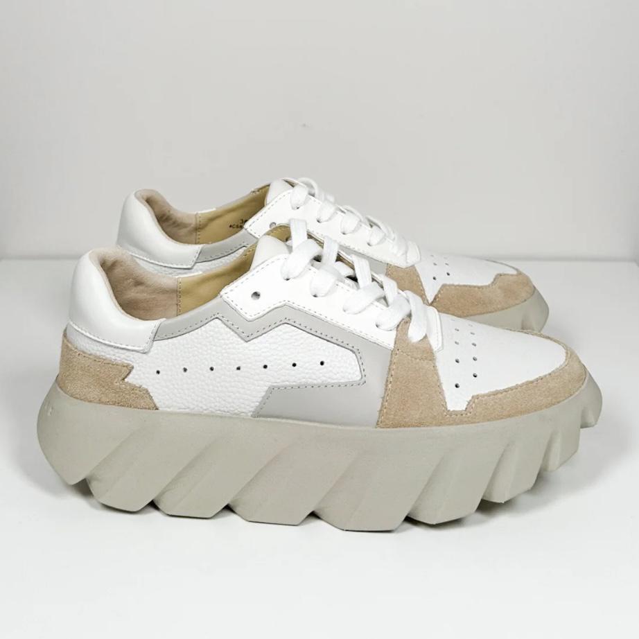 Tura Ori Sneaker- Bone