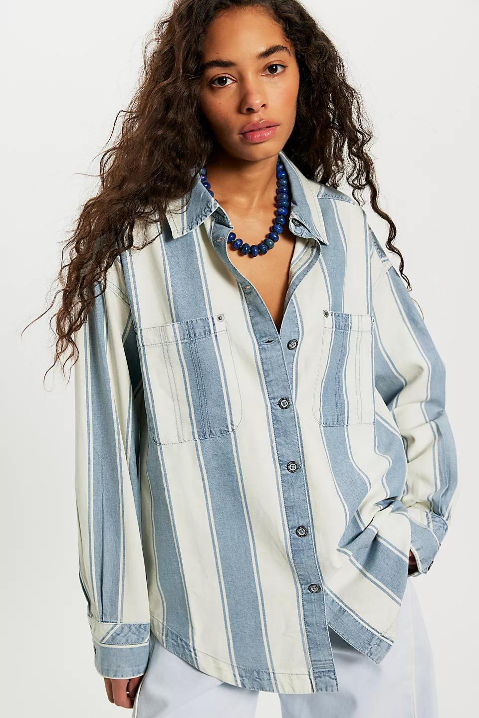 Crossroads striped Shirt