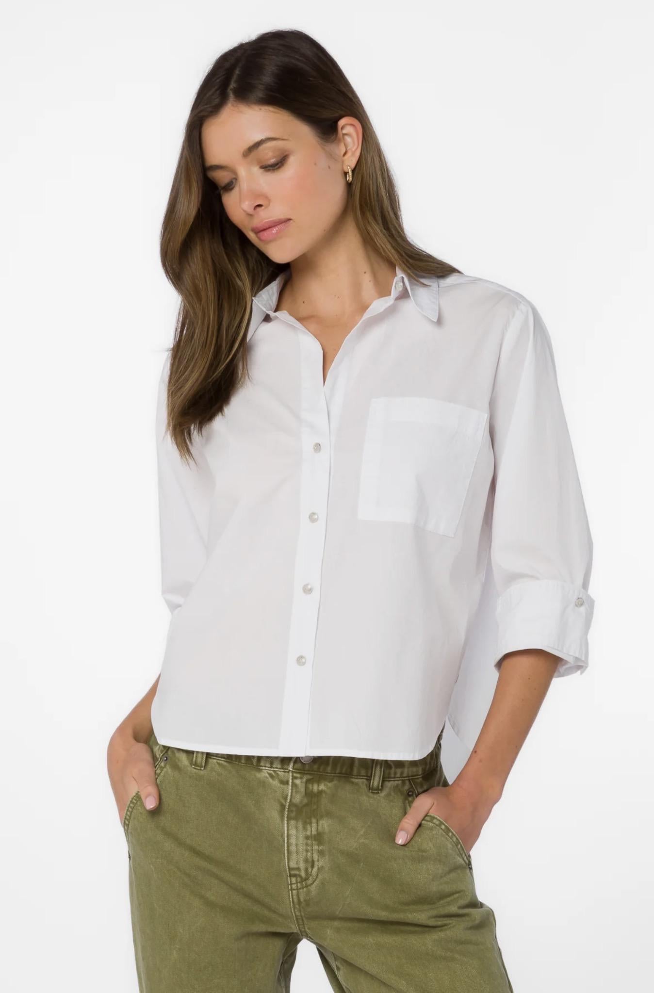 Valencia Button Down Top