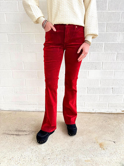 Dear John Jaxtyn Denim- Cherry Red
