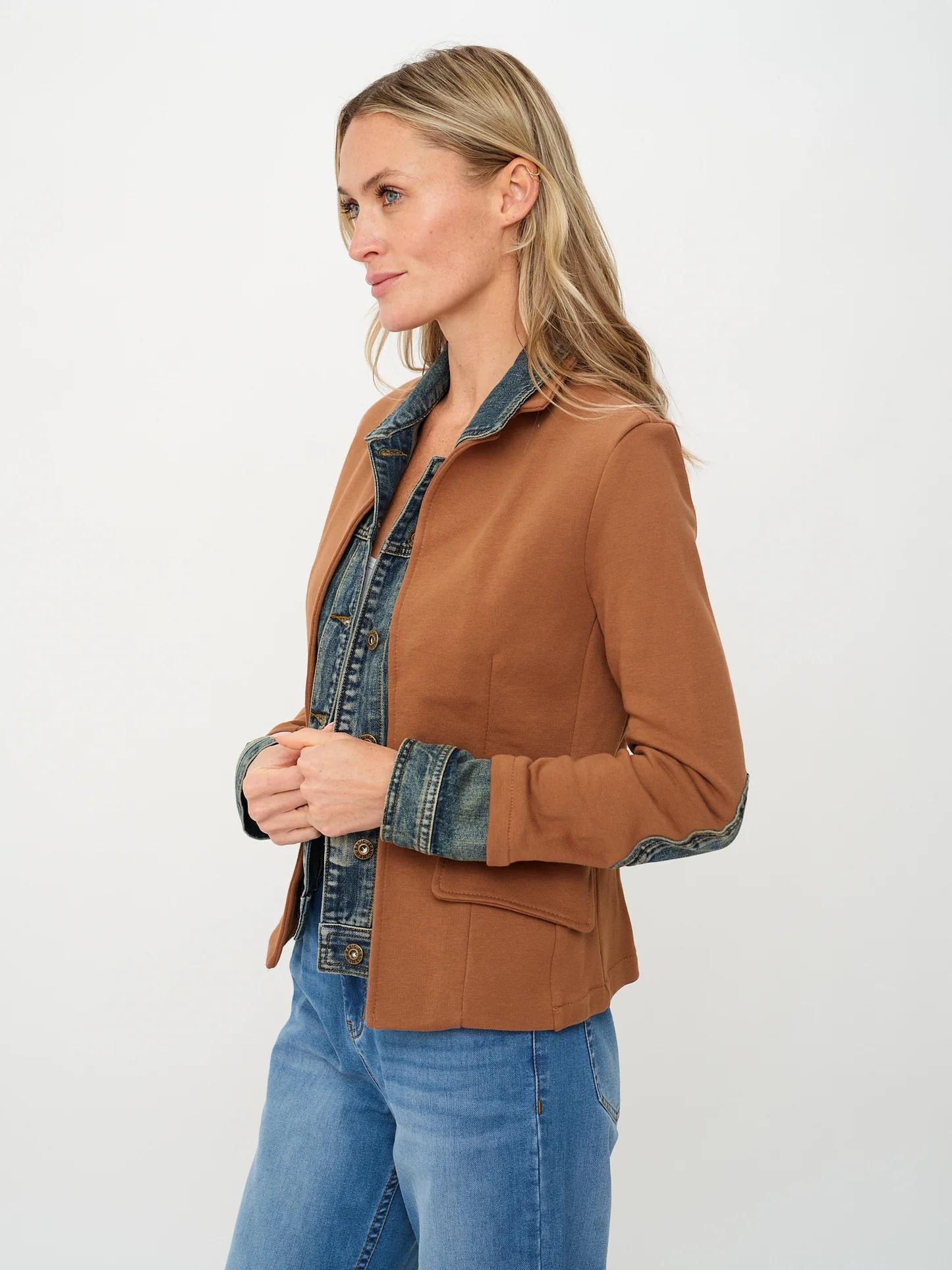 Clarissa Jacket- Tobacco