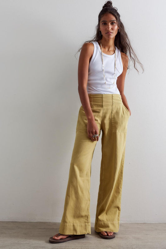 Breezy Denim Pull On-Antelope