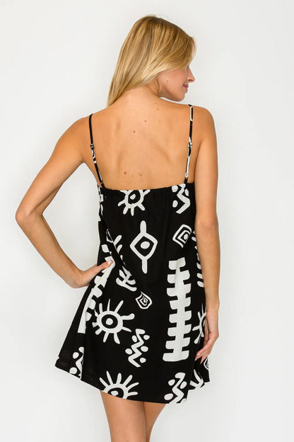 Paros Geometry Shift Dress