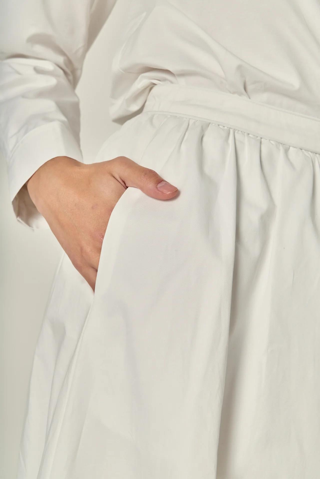 Appliqued Midi Skirt