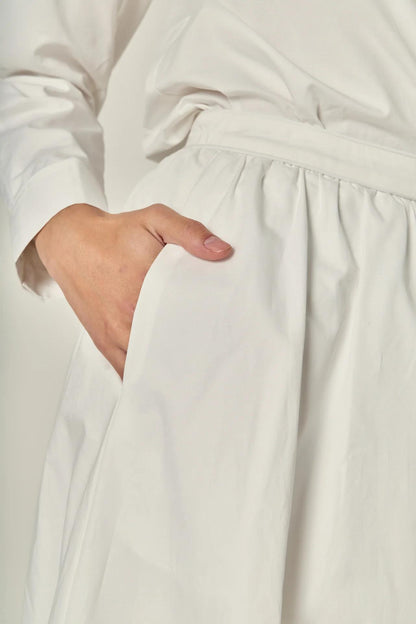 Appliqued Midi Skirt