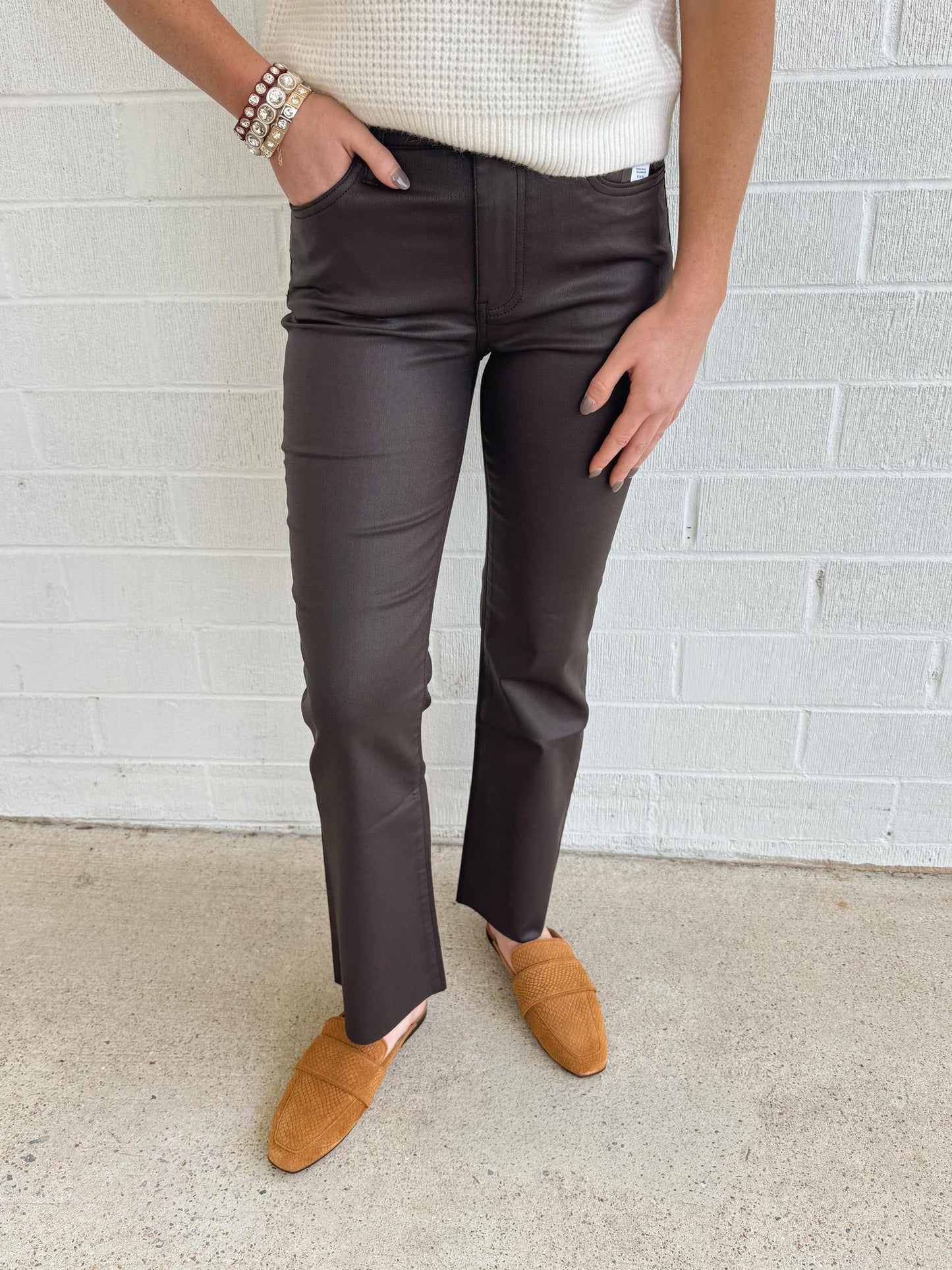 KUT Kelsey Denim- Chocolate