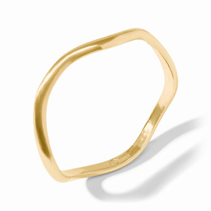 Wave Bangle-GLD