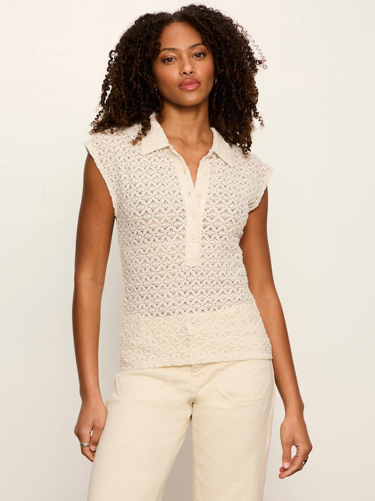 Everyday Muse Collared Tee
