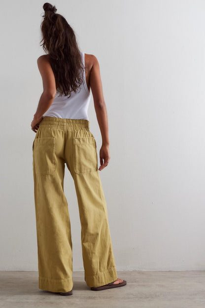 Breezy Denim Pull On-Antelope