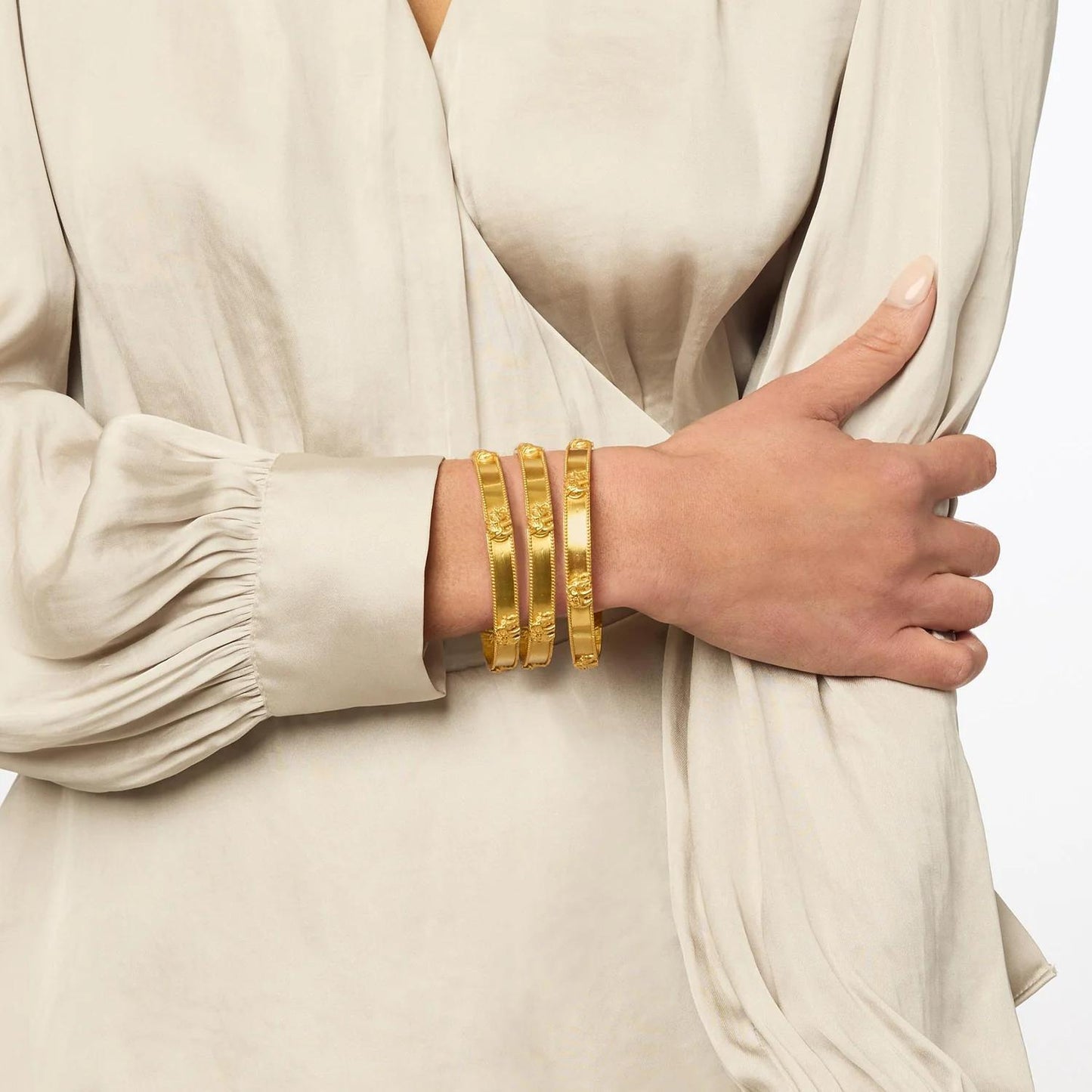 Elephant Bangle Gold SM
