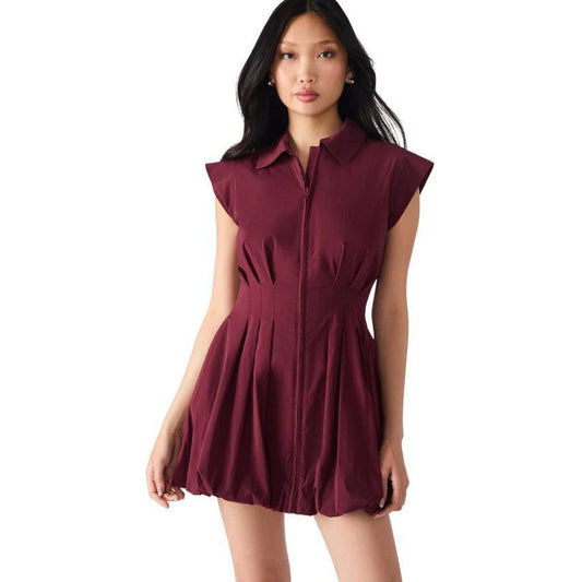Dyanne Dress- Wine