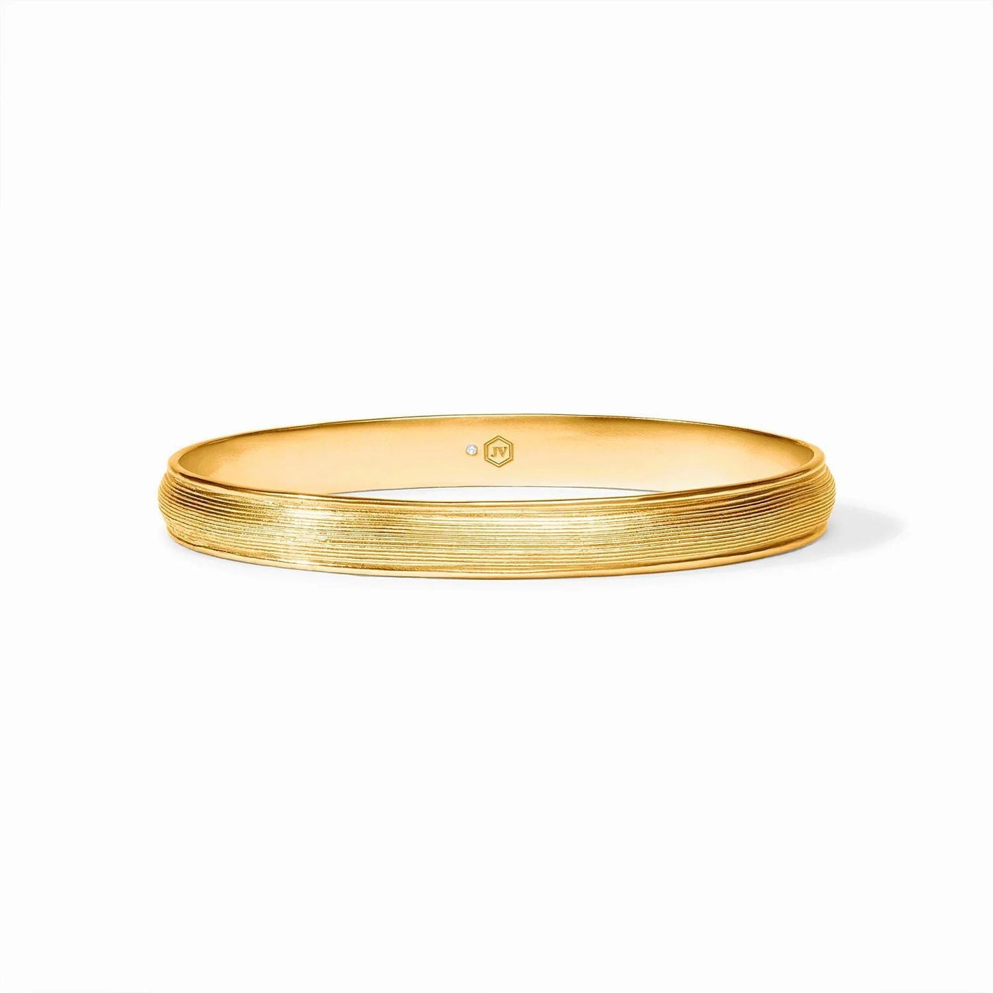 Cobblestone Stacking Bangle Gold SM