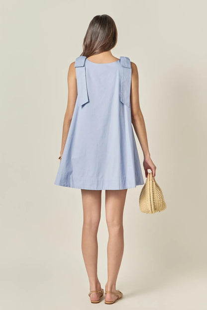 Bow Mini Dress