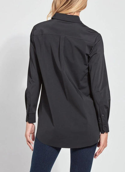 Lysse Schiffer Button Down- Black