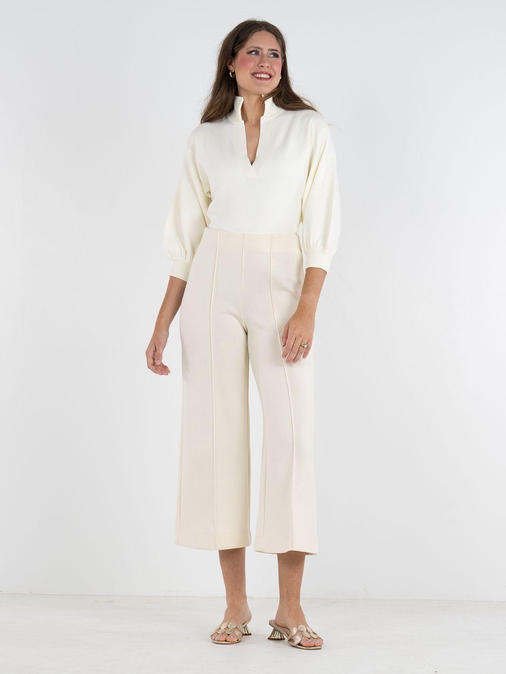Emily McCarthy Cropped Piper Pant-Luna