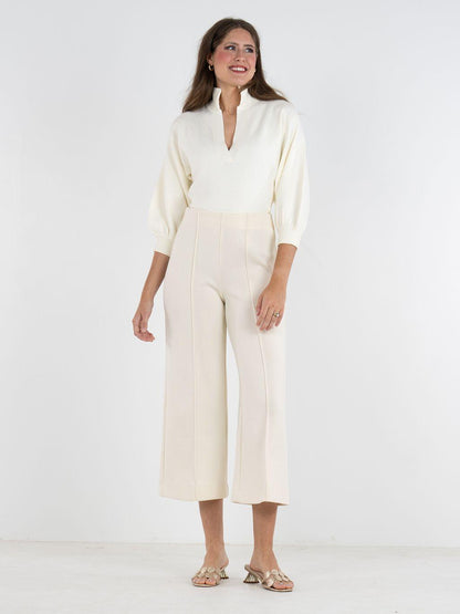 Emily McCarthy Cropped Piper Pant-Luna