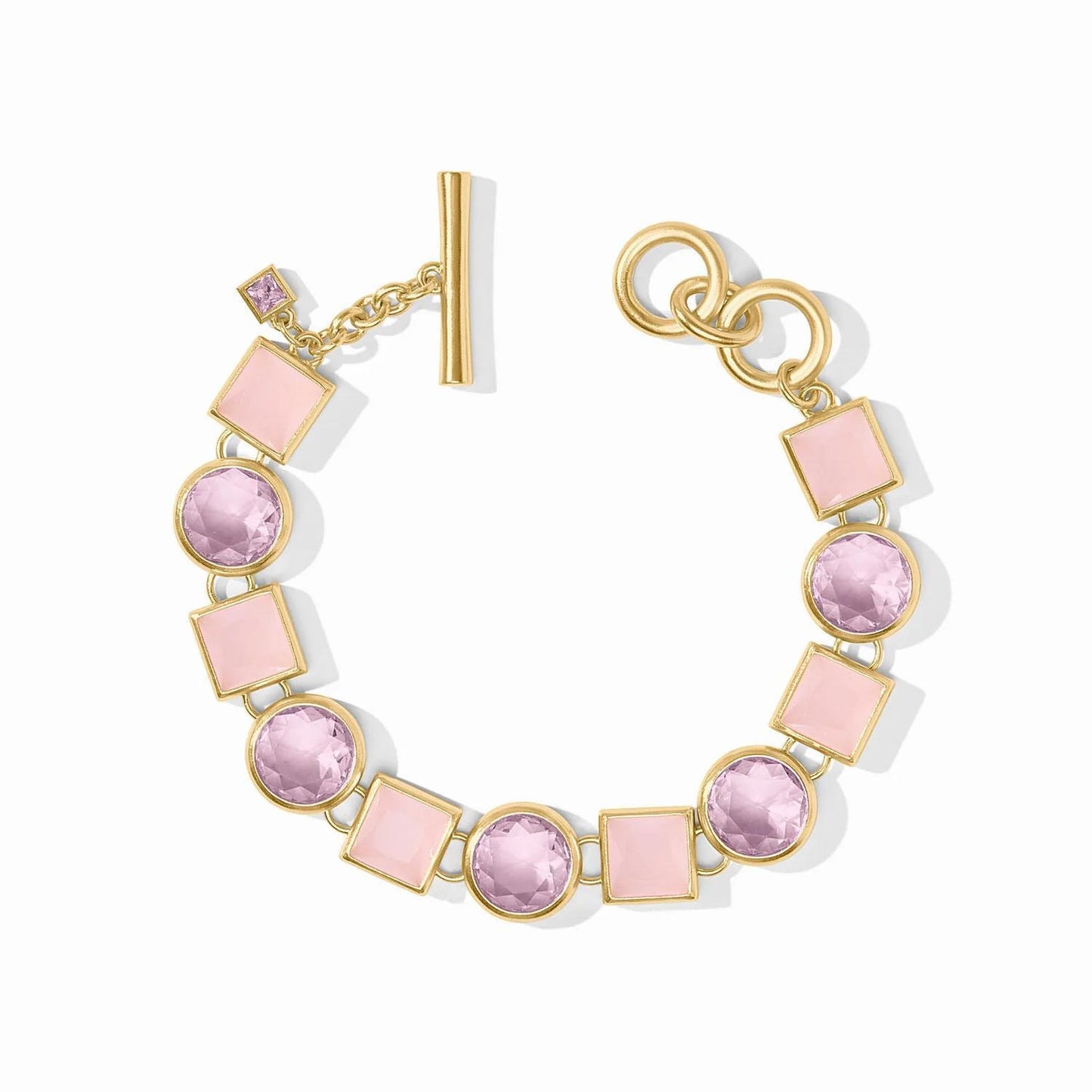 Jolie Tennis Bracelet- Rose