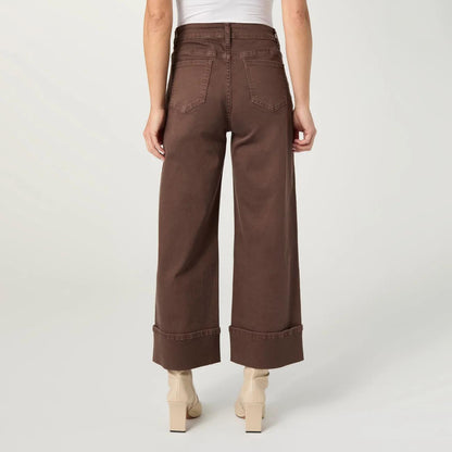 Chocolate Wide Leg Denim
