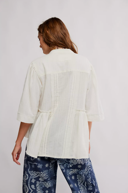 Free People Willow Button Down Top