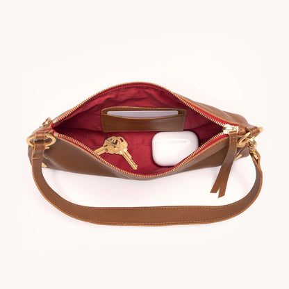 Hammitt Kyle Red Zip-Mahog