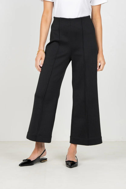 Cropped Piper Pant-BLK