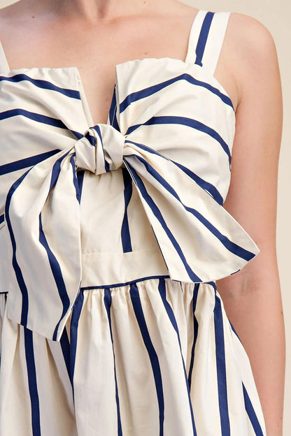 Stripe Fit and Flare