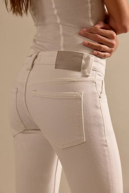 Free People Oracle Denim- White