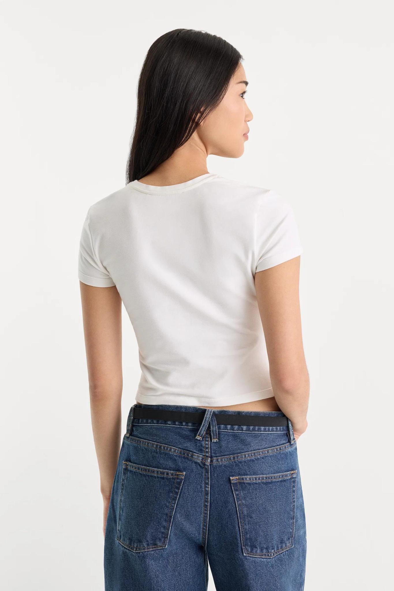 The Baby Tee-White