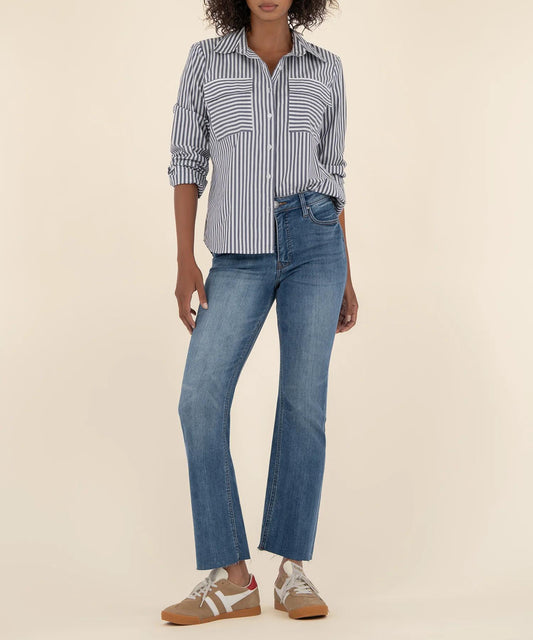 KUT Kelsey Ankle Flare- Rigor