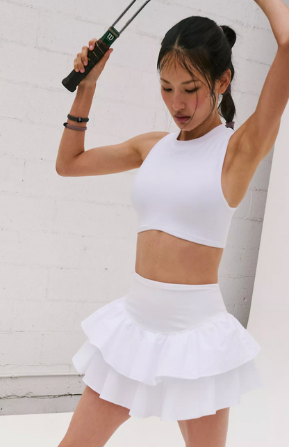 Field Day Skort- White