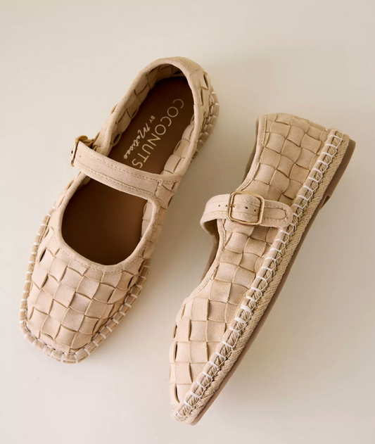 Matisse Meg Mary Jane- Natural Weave