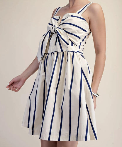 Stripe Fit and Flare