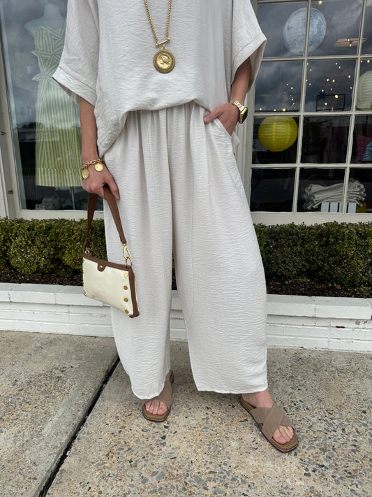 Barrel Pant- One Size Taupe