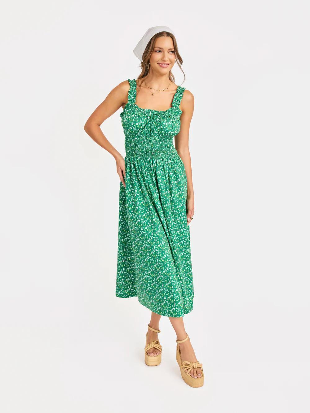 SunEscape Midi Dress
