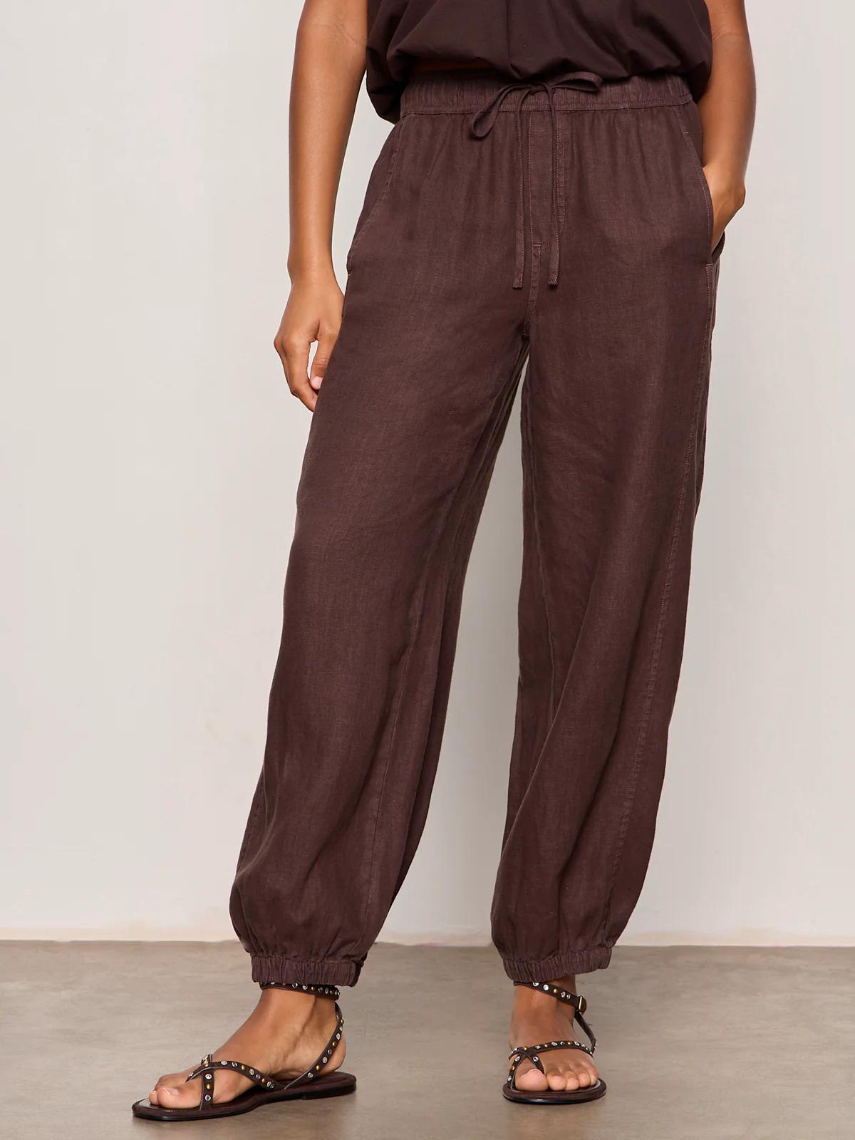 Melody Linen Balloon Pant