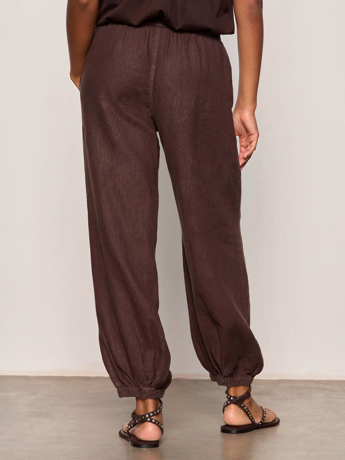 Melody Linen Balloon Pant