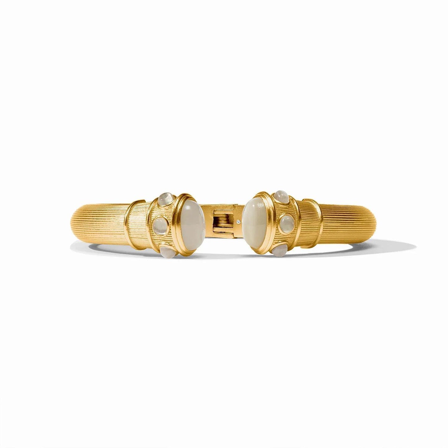 Cobblestone Demi Cuff-Ivory Cats Eye