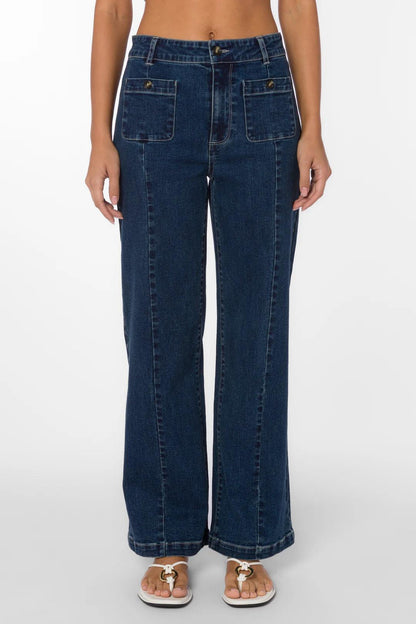 Saylor Mid Rise Denim