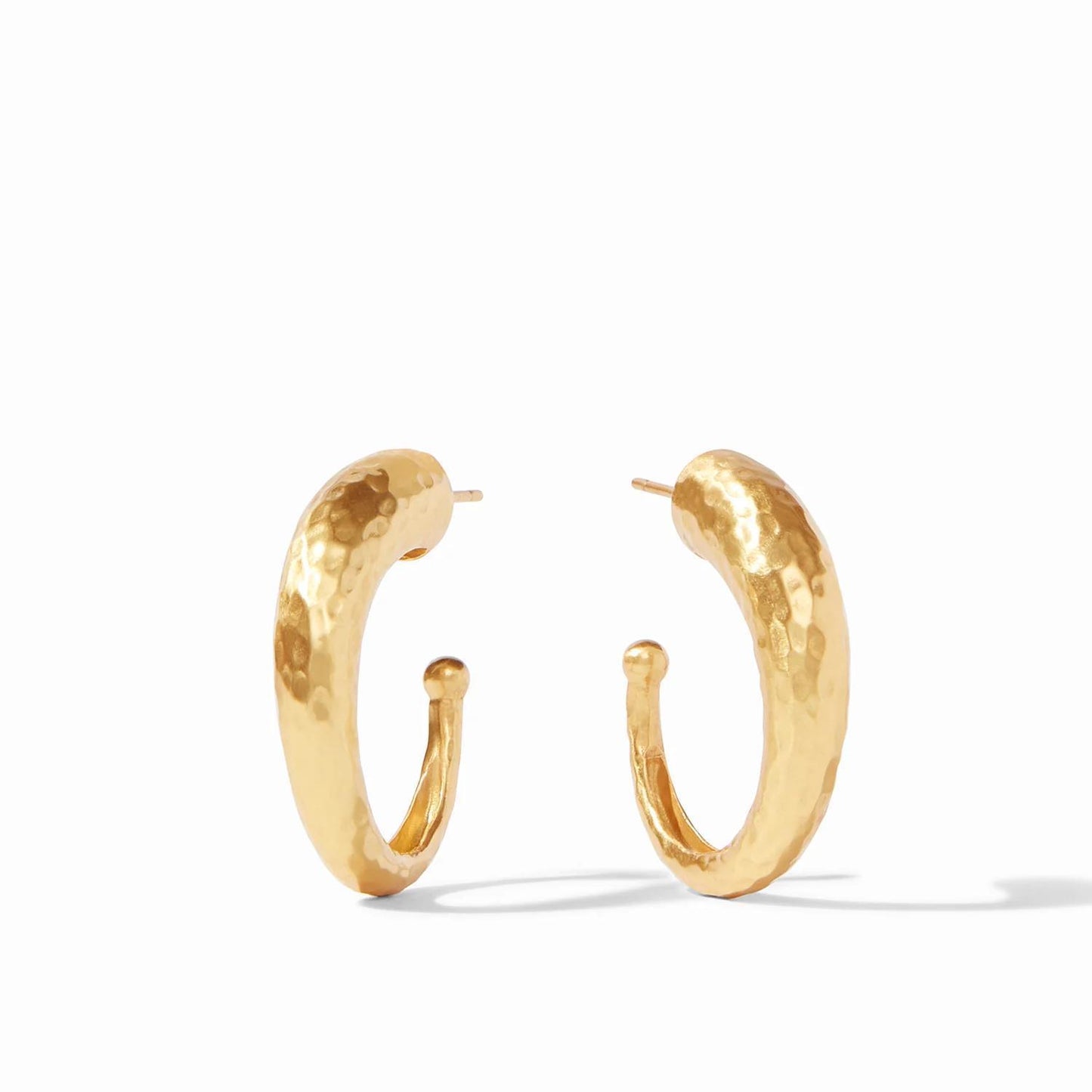 Hammered Hoop-Gold MD