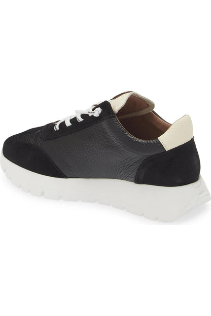 Wonders Racer Sneaker- Black/White