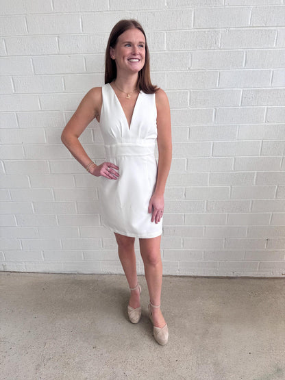 Bow Back Mini Dress