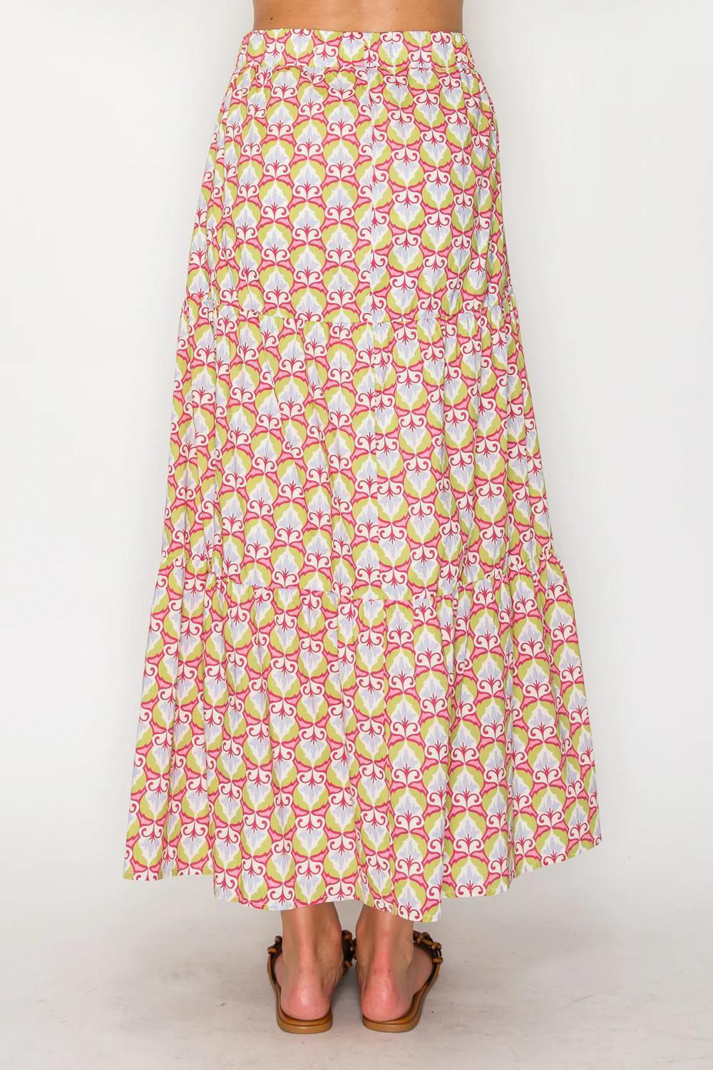 Mythic Petals Maxi Skirt