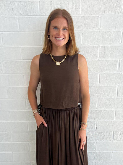 Marie Side Tie Top