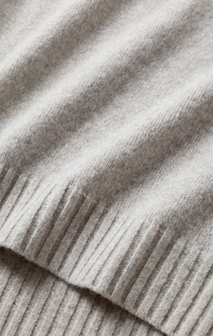 Eastwell Pullover Sweater- Feather Gray