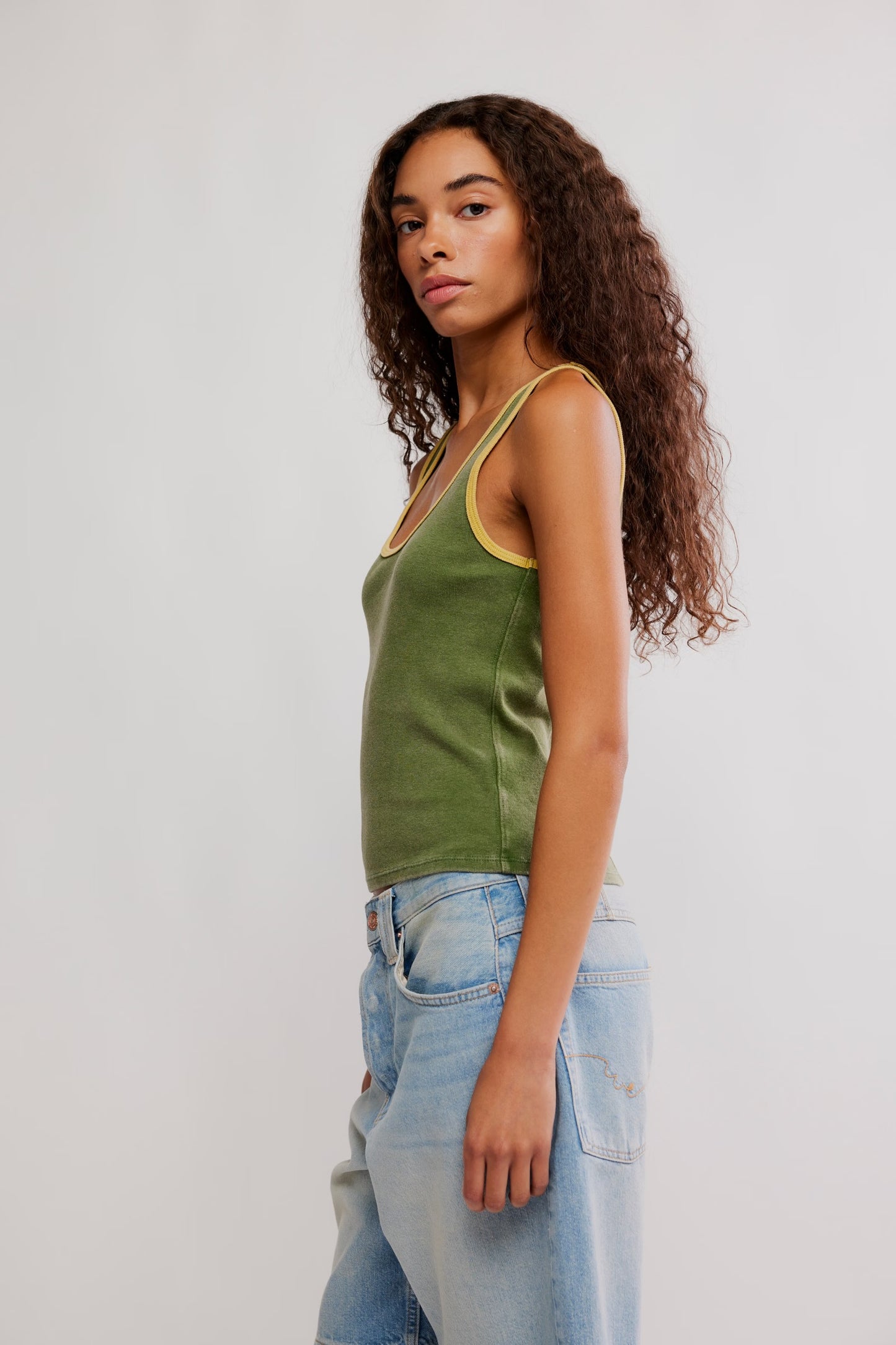 Free People Moxie Tank- Jungle Combo