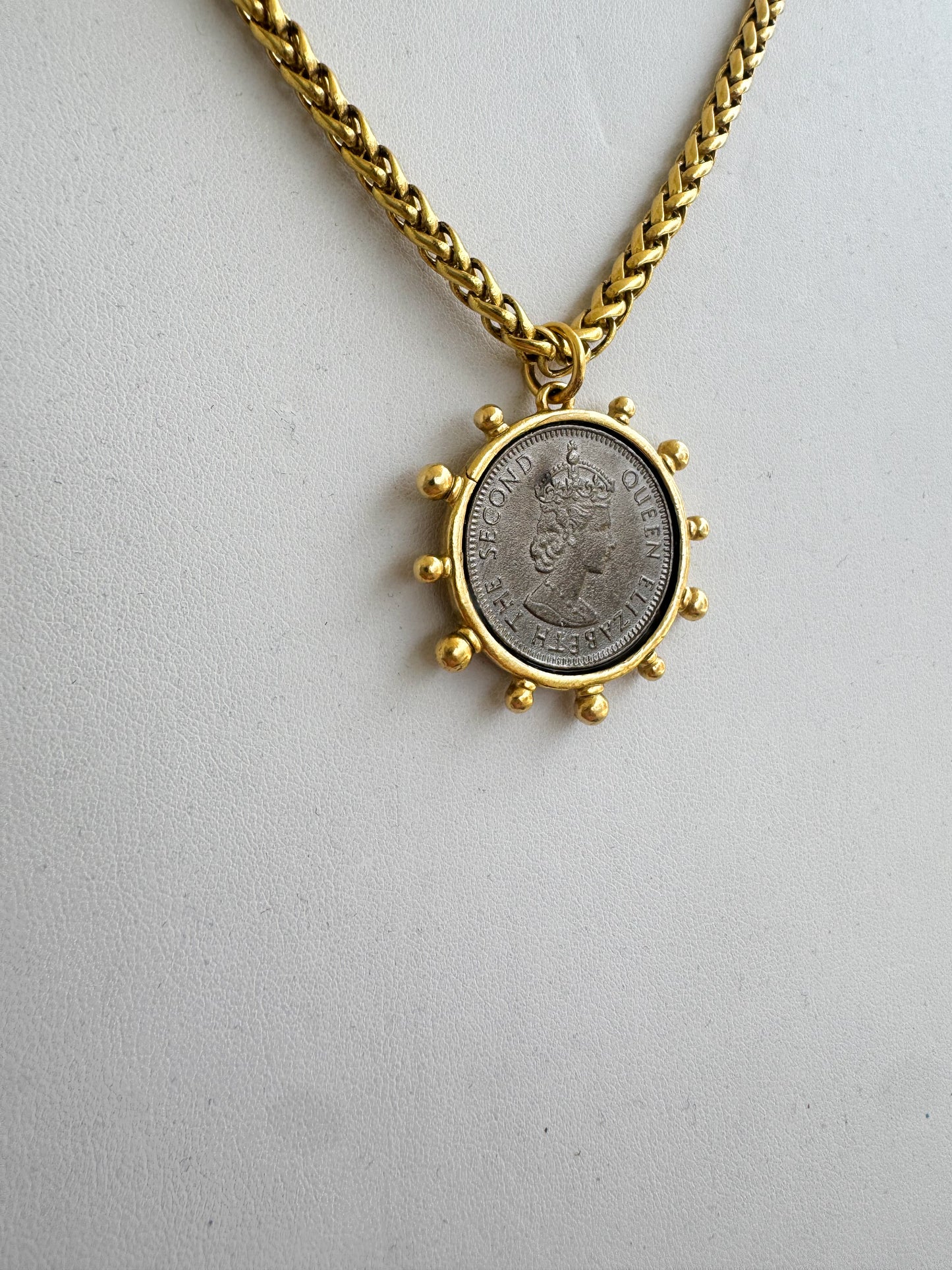 Coin Wheel Necklace