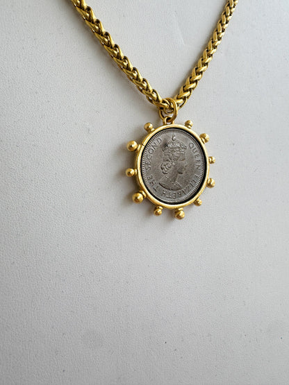 Coin Wheel Necklace