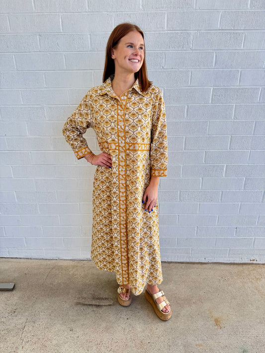 Ivy Jane Double Button Dress