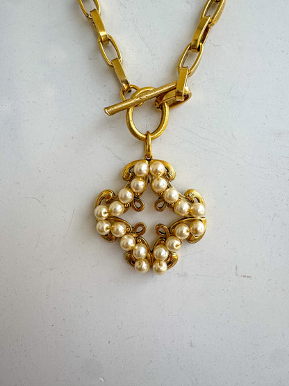 Pearl Filigree Necklace