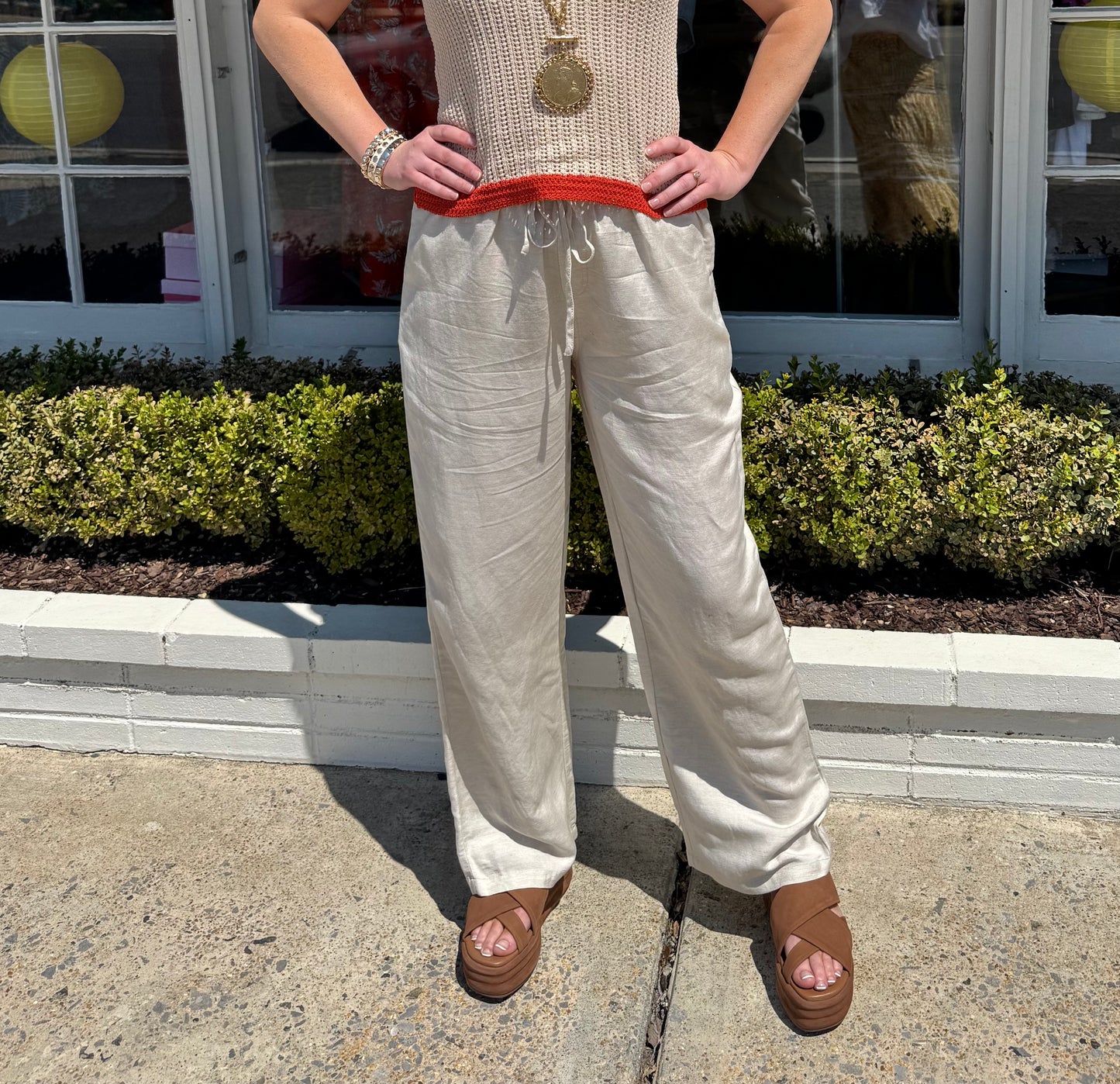 Hensley Pull On Pant